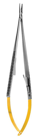 Castroviejo 14 cm Carbide Tip Needle Holder
